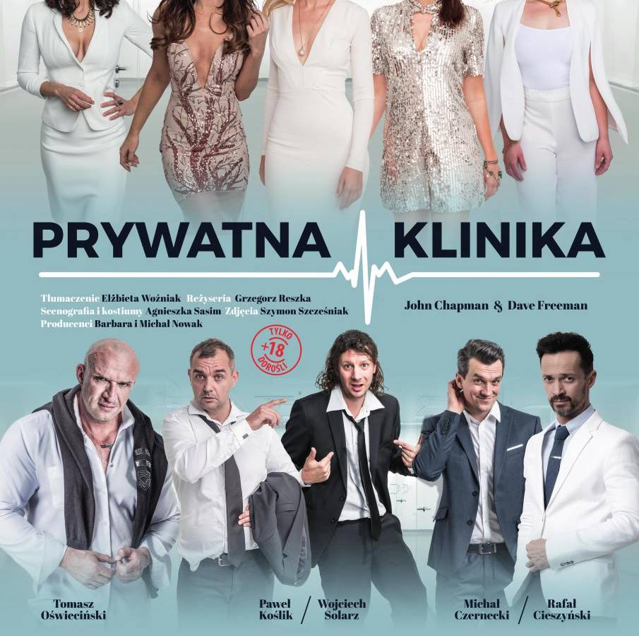Spektakl „Prywatna klinika” w Kinie Kijów Centrum w Krakowie