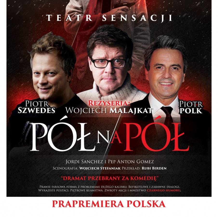 Spektakl „Pół na pół” w Teatrze Stefana Jaracza w Łodzi