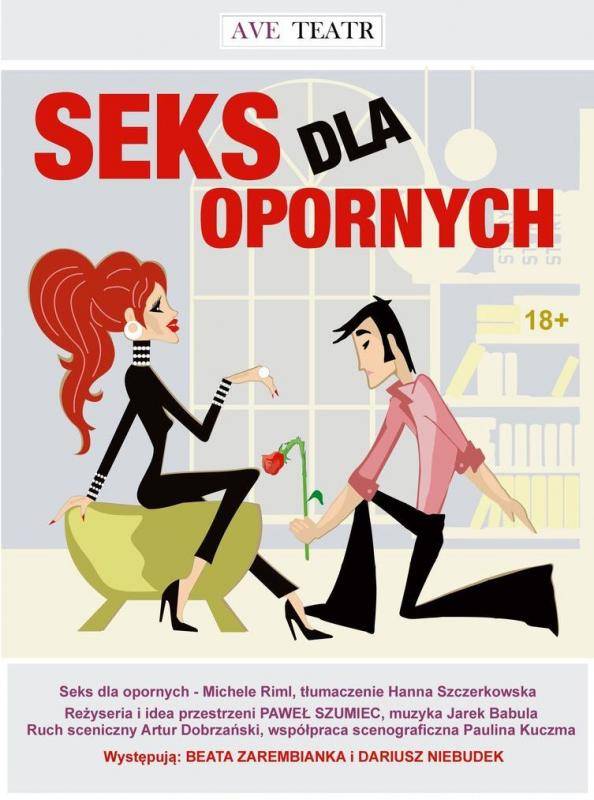 Spektakl „Seks dla opornych” w Wojewódzkim Domu Kultury w Kielcach