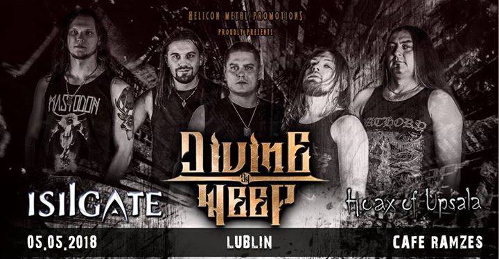 Koncert: Divine Weep / Isilgate / Hoax Of Upsala - Cafe Ramzes - Lublin
