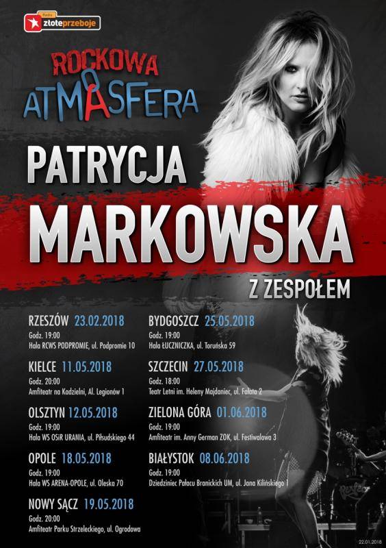 ROCKOWA ATMASFERA: Patrycja Markowska w Zielonej Górze