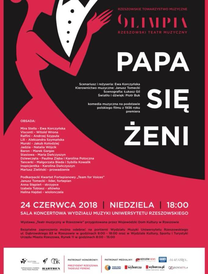 Pierwsza premiera Rzeszowskiego Teatru Muzycznego OLIMPIA