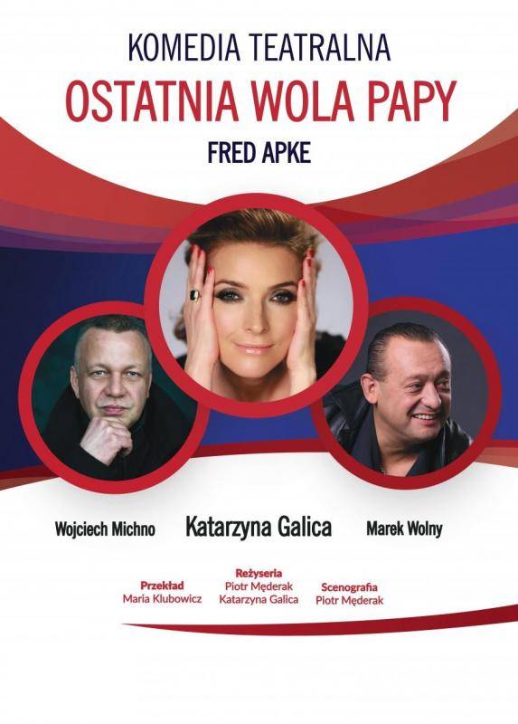 Spektakl „Ostatnia wola Papy” w Bolesławcu