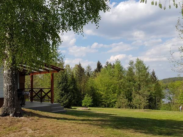 widok z Białgo domku