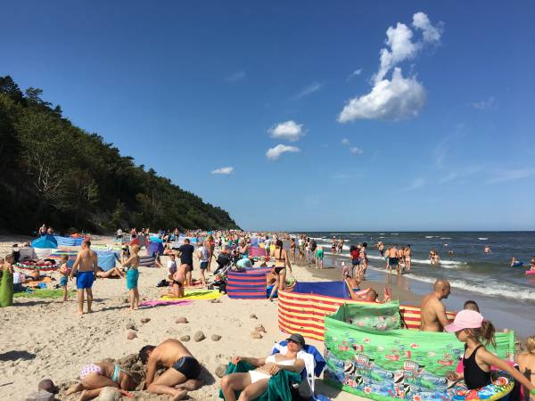 Najbliższa plaża zejście nr 20