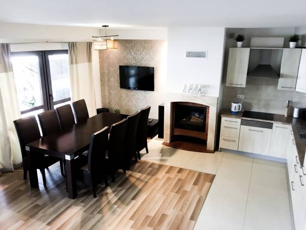 Salon z aneksem kuchennym