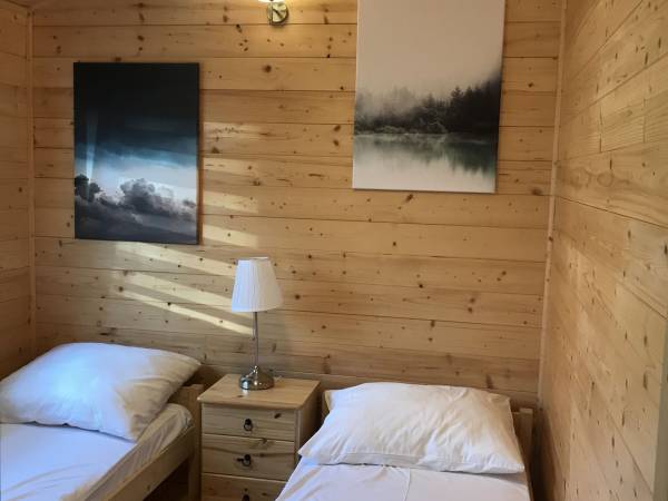 sypialnia nr 1 - domek drewniany