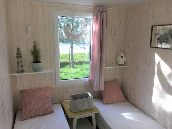 Domek z 3 pokojami - 2 sypialnia z dwoma łóżkami pojedynczymi