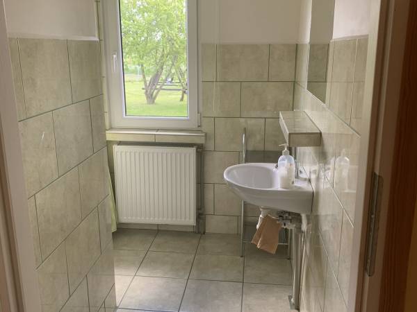 Łazienka w domku letniskowym