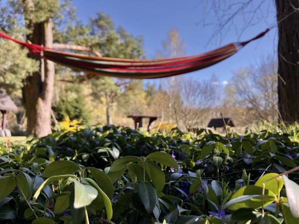 Domek 8 osobowy, działka