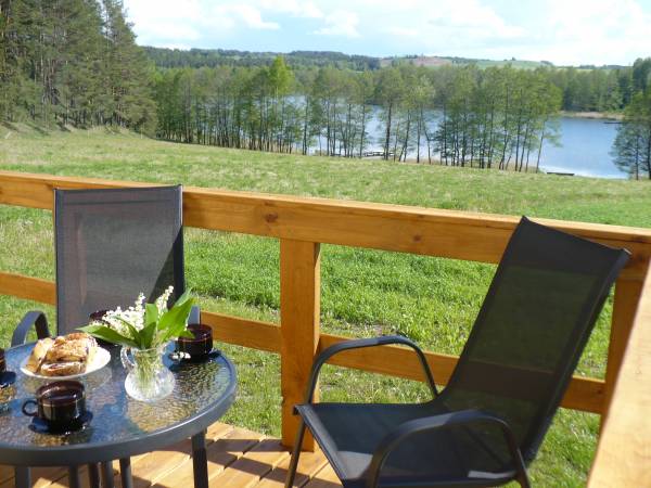 Każdy apartament z dużym tarasem.