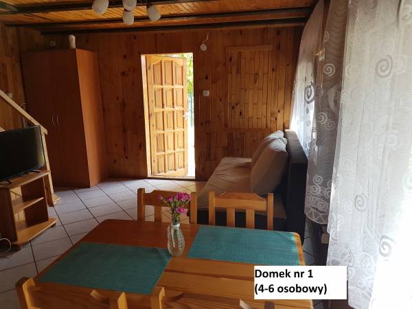 Domek nr 1 (4-6 osobowy)