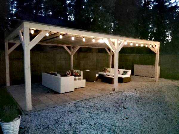 taras dla apartamentów na piętrze