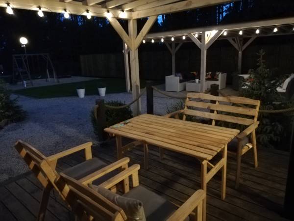 taras dla apartamentów na parterze