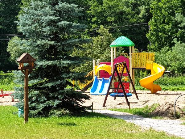 Plac zabaw koło naszego domu
