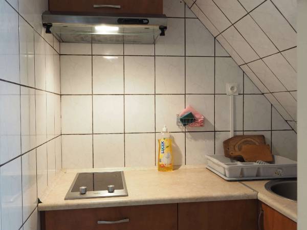 Aneks kuchenny mieszkania dwupoziomowego