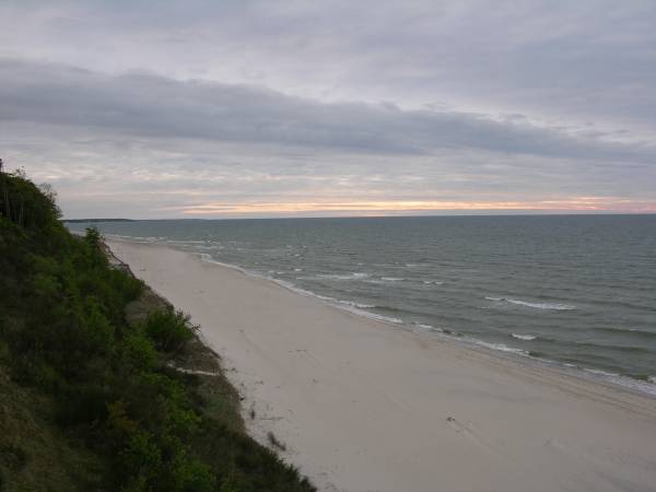 Plaża w Poddąbiu