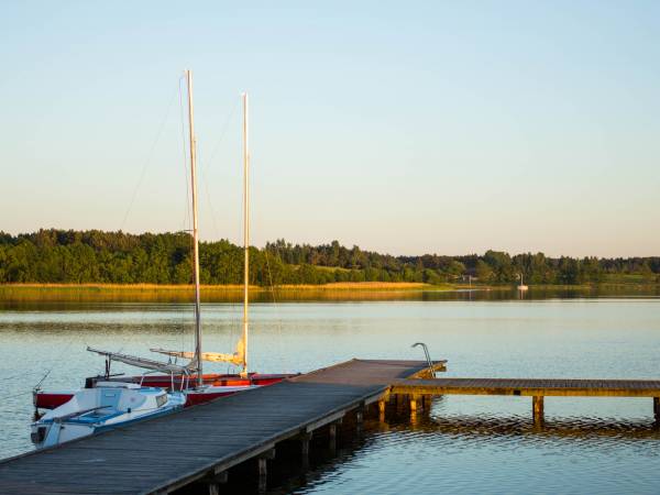 Jezioro Kałębie latem