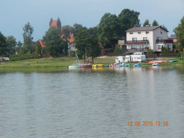 Jezioro Kałębie latem