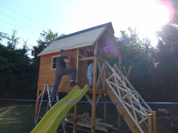 Plac zabaw Zjezdzalnia Piaskownica