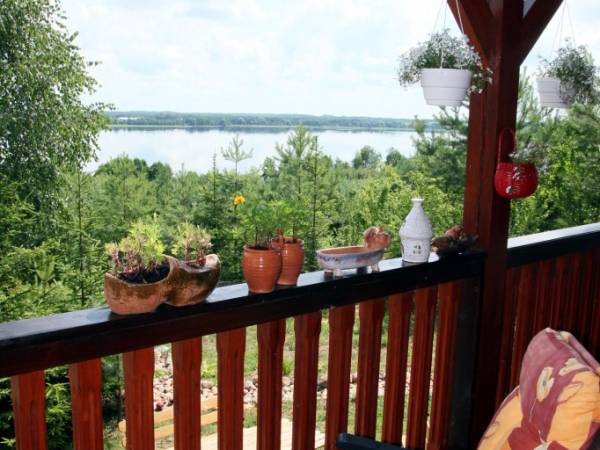 widok z dolnego tarasu