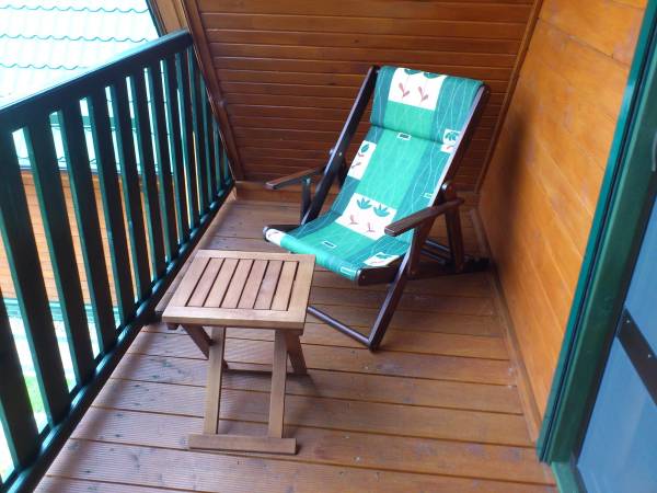 Balkon przy sypialni