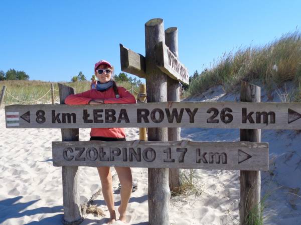 Wydmy ruchome w Słowińskim Parku Narodowym