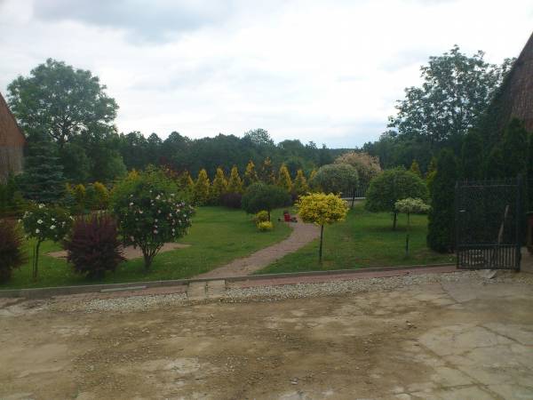 ogród 8 miejsc parkingowych, obiekt dozorowany