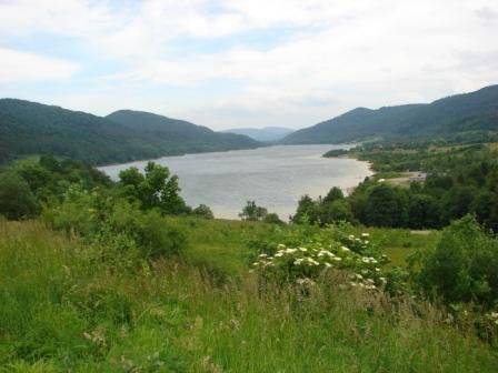 zalew Klomkowka odległość 2km