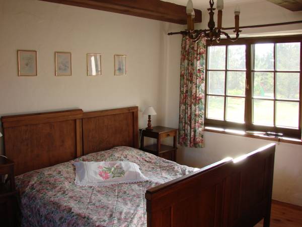 Pokój nr 4 na parterze z widokiem na łąkę