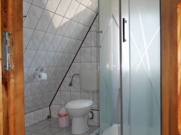 Łazienka na korytarzu