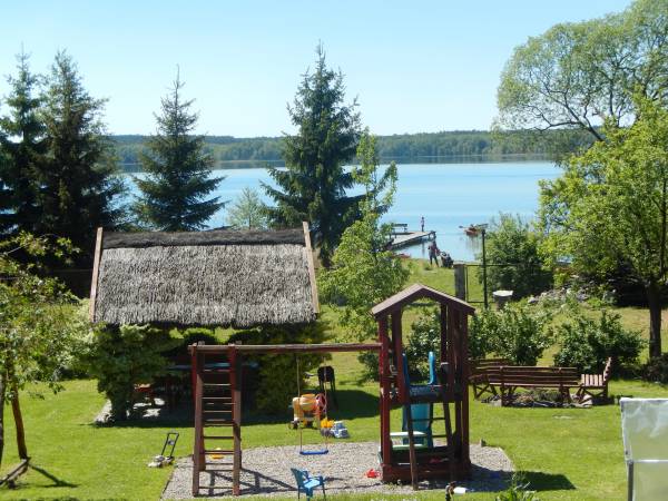 widok z posesji teren rekreacyjny