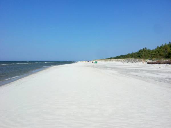 są rajskie plaże w Polsce..