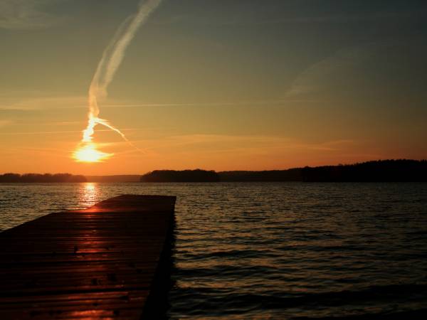 Jezioro Jasień,Domku