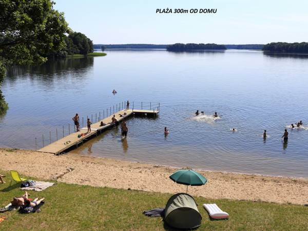 Plaża - 300 m. od Domku