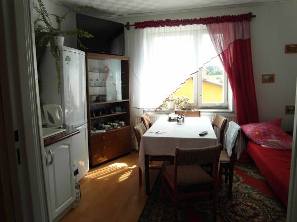 Salon z Aneksem Kuchennym i TV