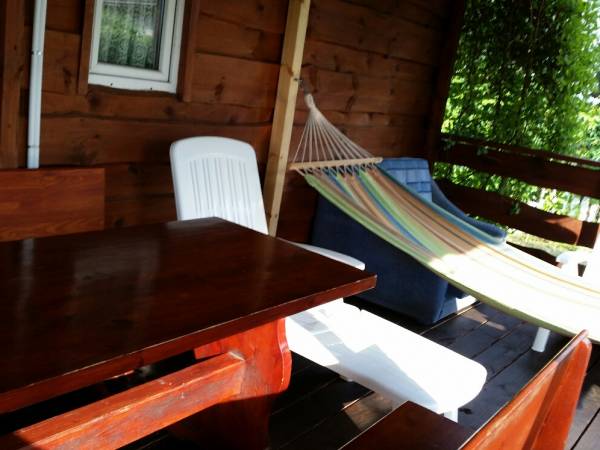 Taras z częścią wypoczynkową