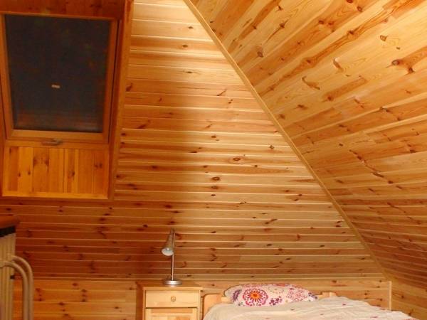 Sypialnia na poddaszu