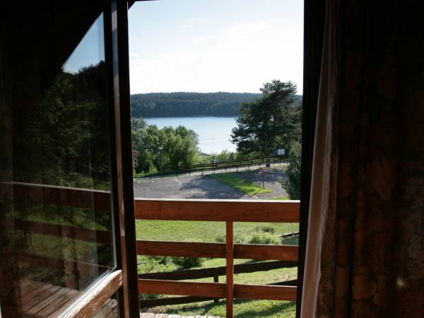 Domek - widok z tarasu