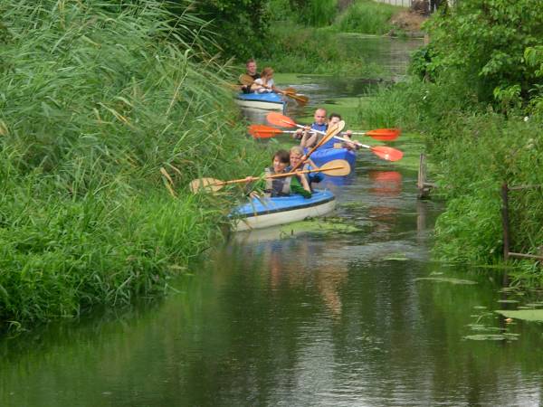 Spływ kajakowy Młynówką