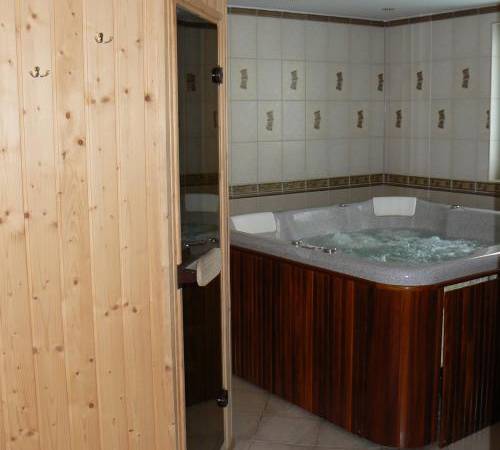 Jacuzzi i sauna do dyspozycji gości