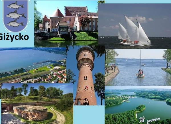 Niektóre atrakcje Giżycka