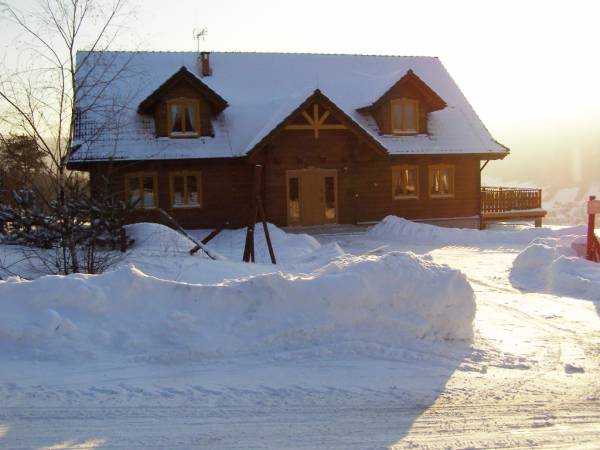 Dom otulony śniegiem :-)
