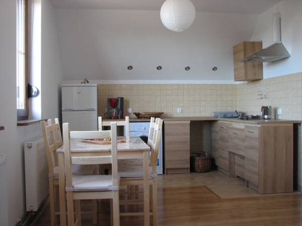Apartament nr 2 - salon z aneksem kuchennym