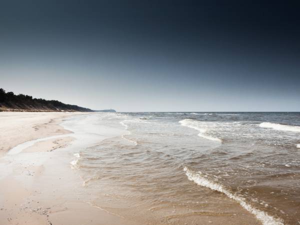 Plaża w stronę Niechorza