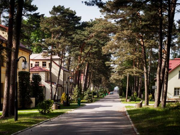 Główna droga, budynek Żubr