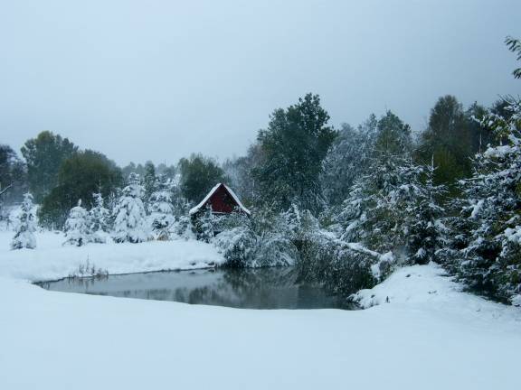 Sabat Na Gruszy zimą