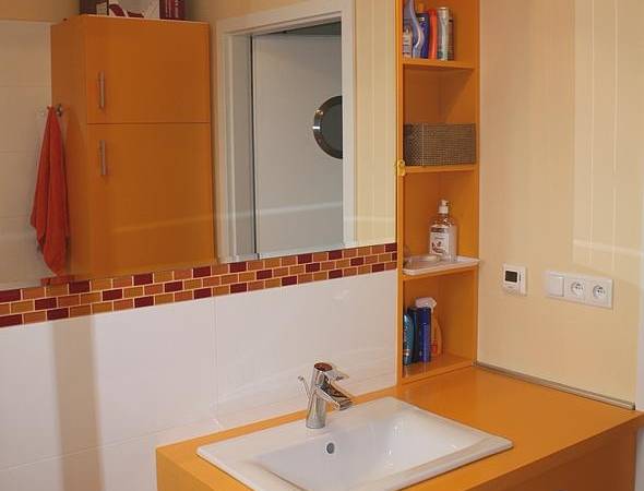 Łazienka, Apartament Bursztynowy, łazienka