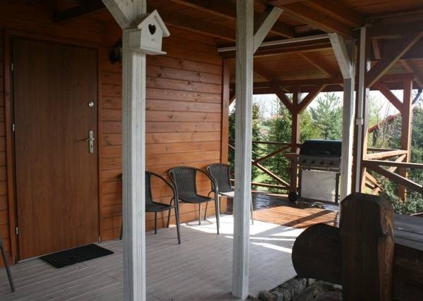 Tarasy wokół domu..