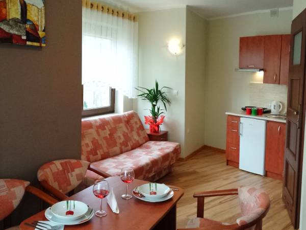 Apartament widok na aneks kuchenny